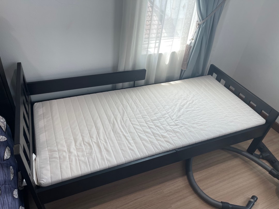 Ikea kritter bed & mattress (junior bed), Furniture & Home Living