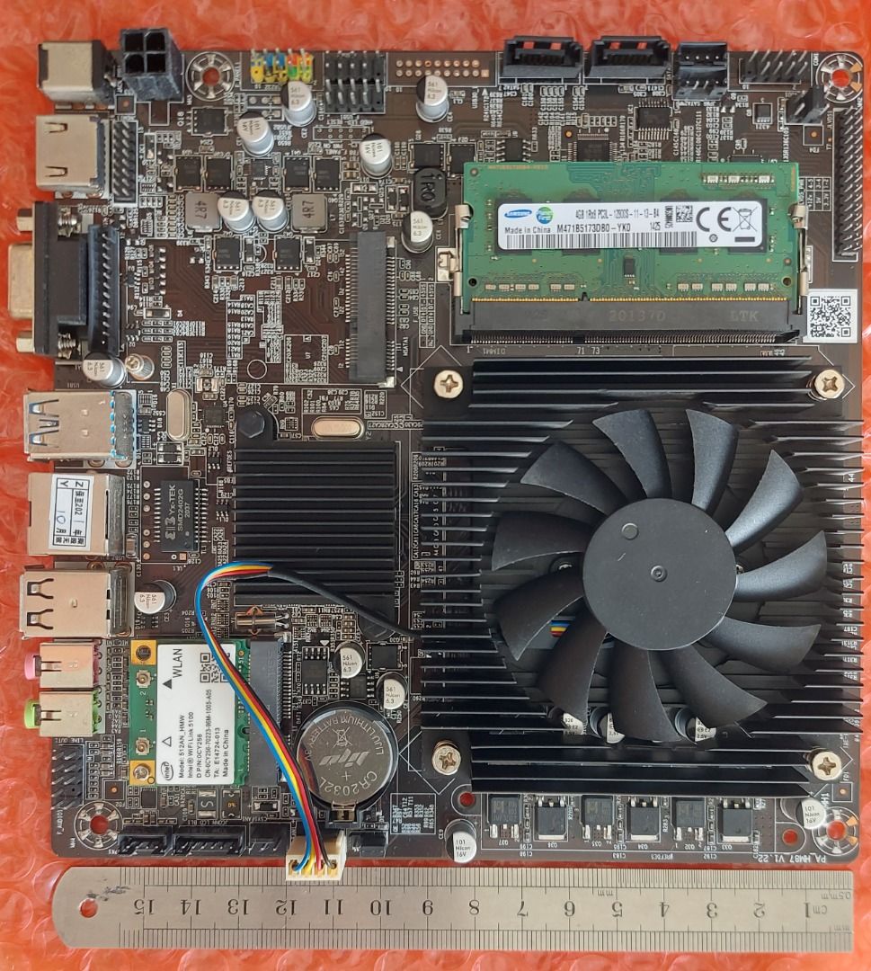 Intel i7 mini Motherboard INTEL HD4600 HDMI 4G DDR3 1000M WIFI, 電腦＆科技 ...
