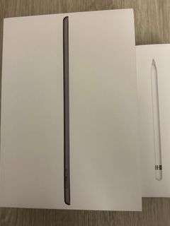 IPAD 7 GEN and Apple Pencil set Grey 128 GB