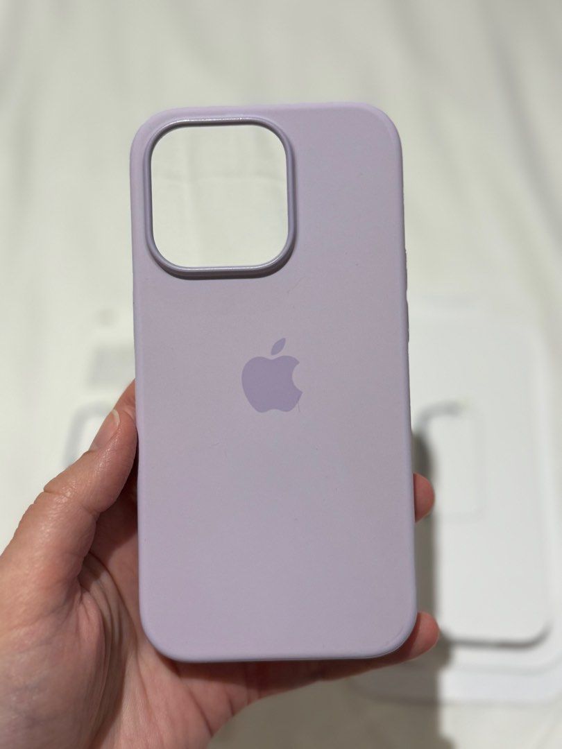 iPhone 14 Pro Max Silicone Case with MagSafe - Lilac