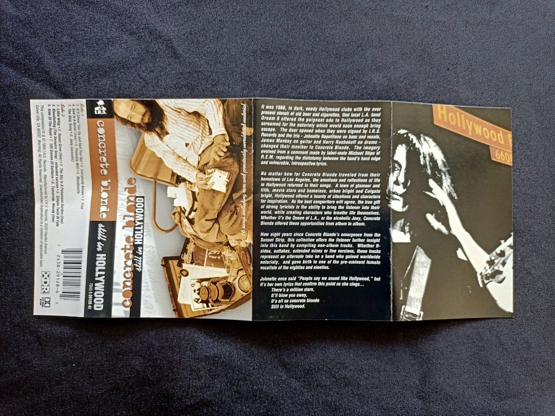 KASET Concrete Blonde still in hollywood, Hobbies & Toys, Music