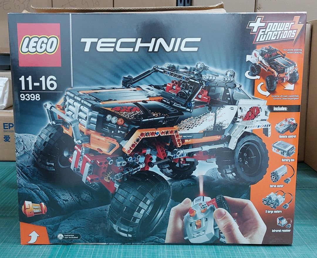 Lego technic remote control 4x4 crawler jeep 9398 sales