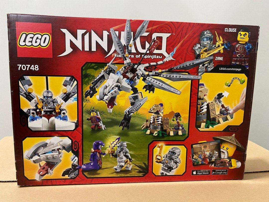 Lego ninjago 70748 titanium dragon store