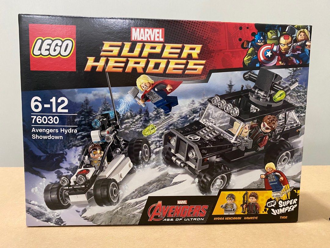 Lego 76030 marvel super heroes avengers hydra showdown online