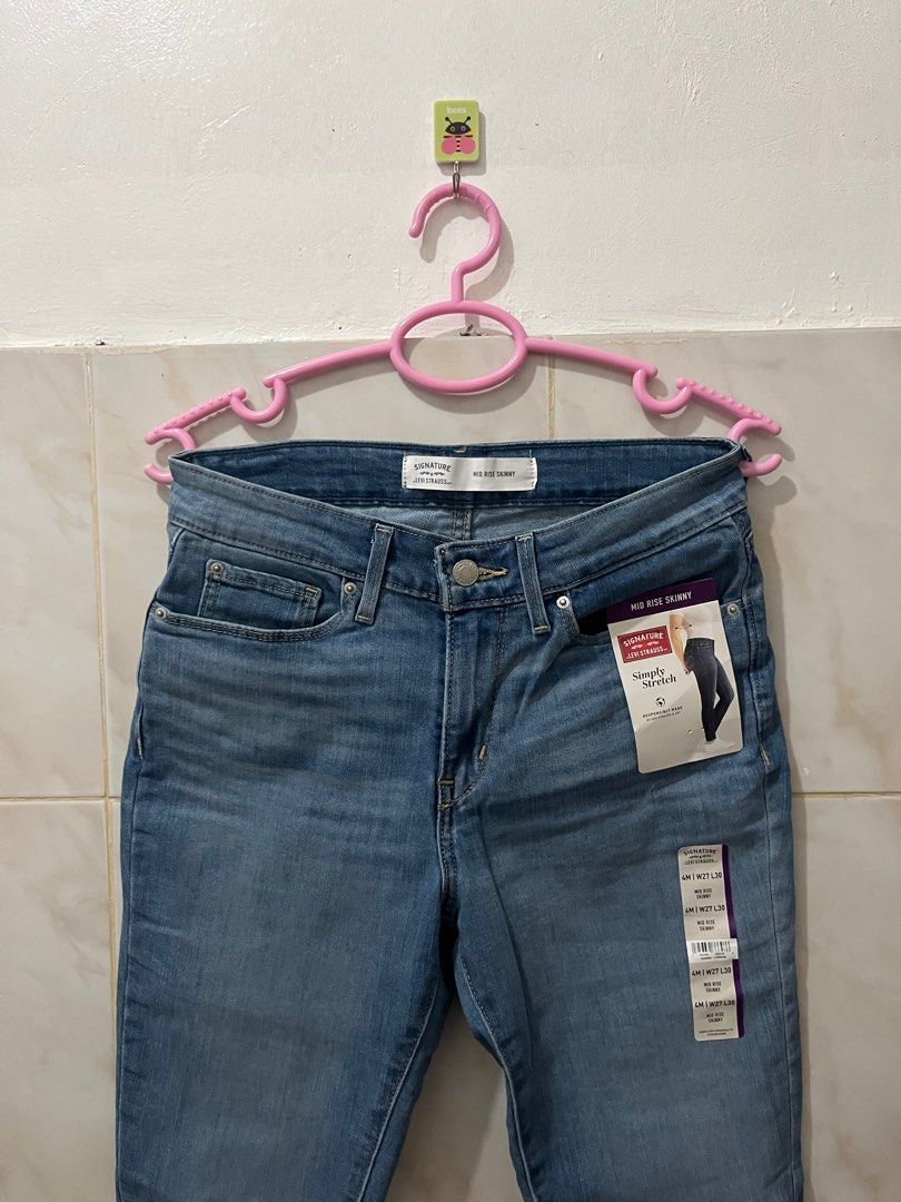 Levi Strauss Simply Stretch Mid Rise Skinny Women s Fashion