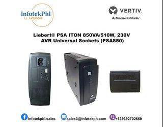 UPS Vertiv Liebert® PSA ITON 850VA/510W, 230V AVR Universal Sockets (PSA850)