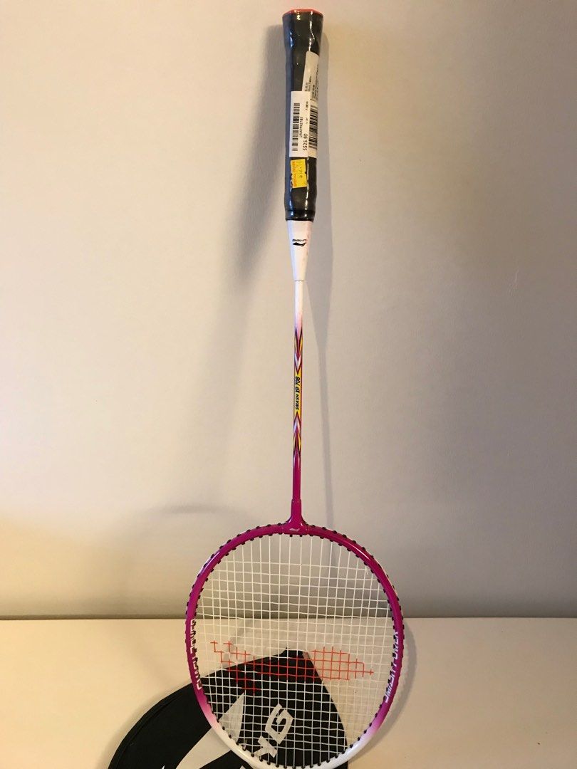 Lin 133011 Badminton Racket Lining Lining Badminton Racket, Sports Equipment, Sports & Games, Racket ...