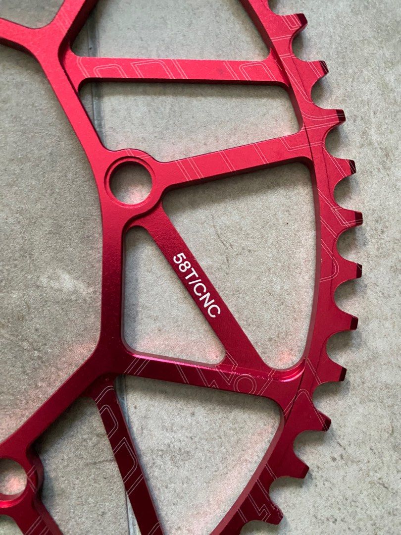 Litepro 58t crankset clearance