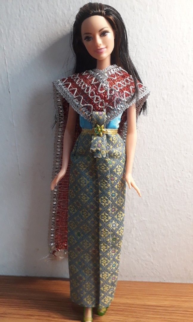 Traditional costume Barbie, Hobbies & Toys, Toys & Games on Carousell