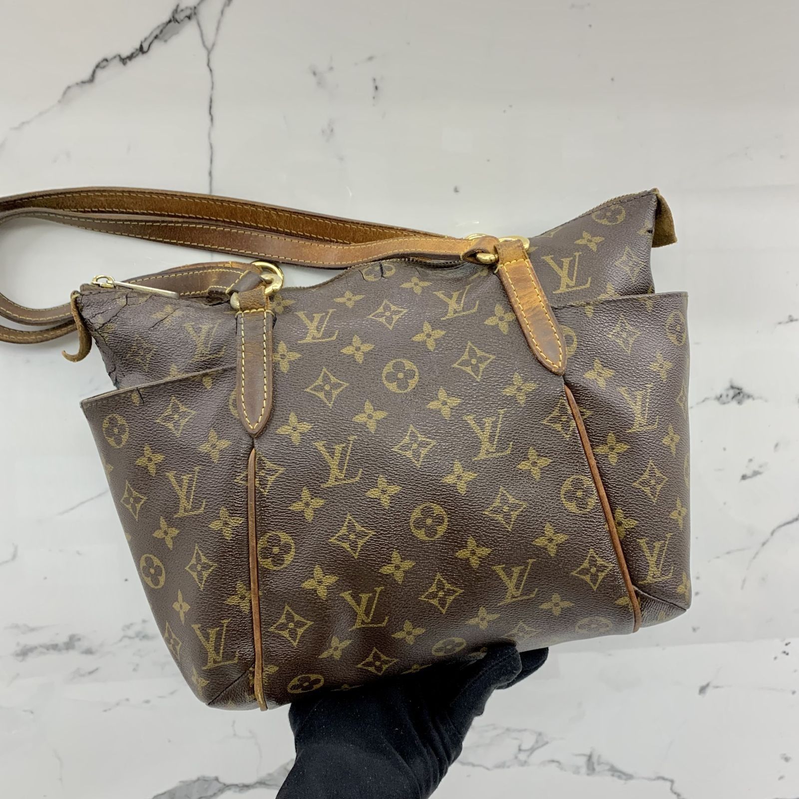 LOUIS VUITTON M41016 MONOGRAM TOTALLY PM HANDBAG 237035640 WE