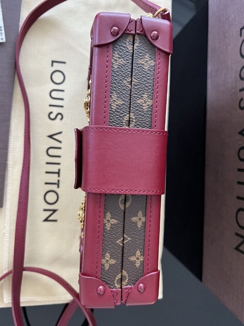 Louis Vuitton Monogram Petite Malle Bordeaux