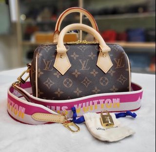 Louis Vuitton Nano Speedy Valentines 2023 Pink Vernis Leather NEW RARE  M81879 - Organic Olivia