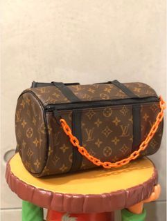 Louis Vuitton Virgil Abrow Utility Side Bag 14145 Brown/Noir Men's