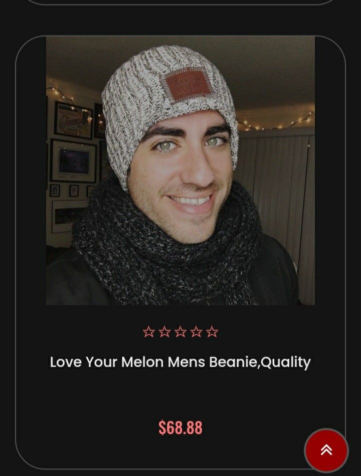 Mens love your melon beanie clearance