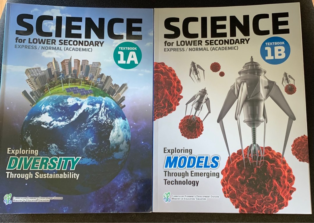Lower Secondary 1A/1B Science Textbooks, Hobbies & Toys, Books ...
