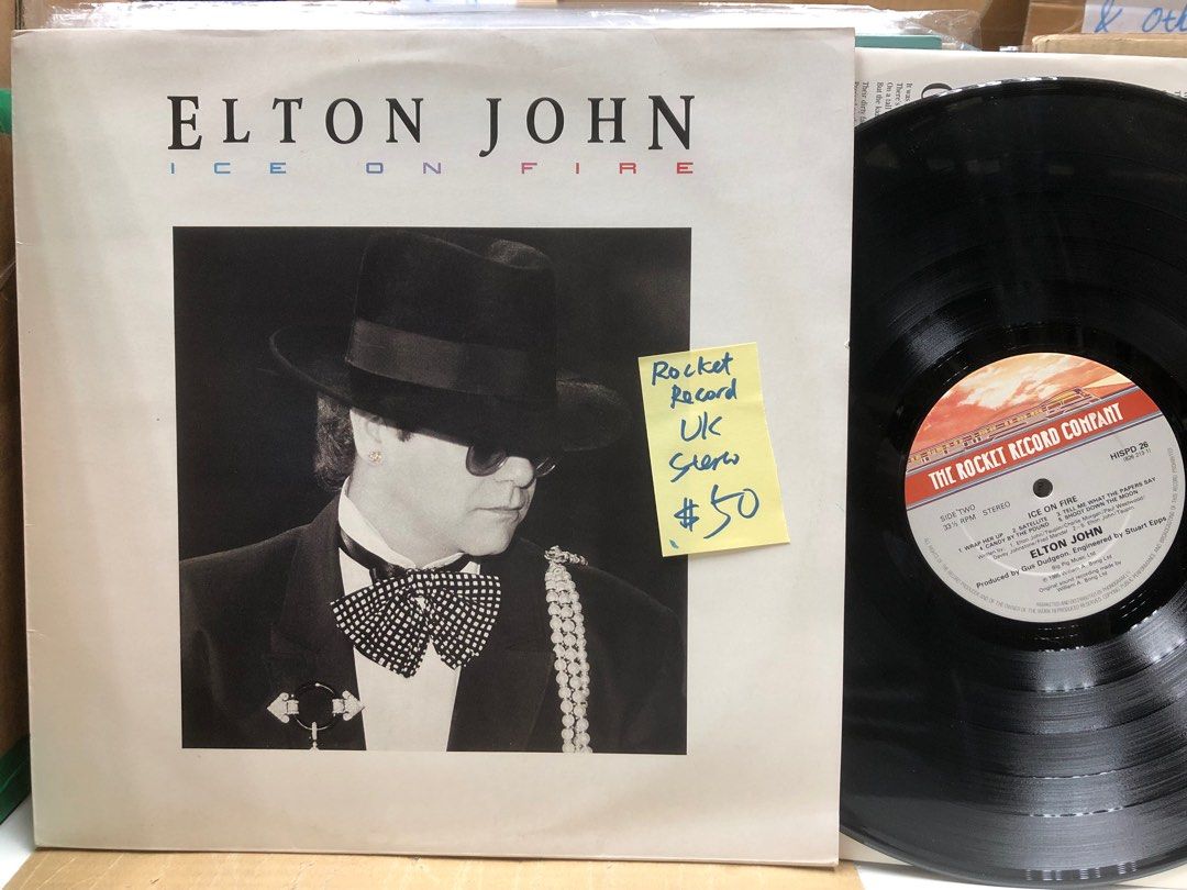 Elton John Made in England LP Sealed 海外 即決