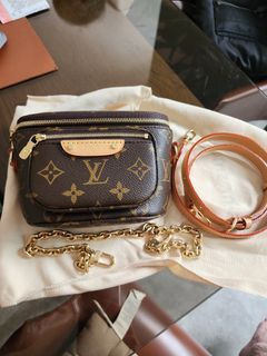 шелк люкс бренд louis vuitton оригинал - ep_vintage luxury Store - Monogram  - Bag - Bum - Waist - Vuitton - Bag - Louis - Denim - M95347 – dct -