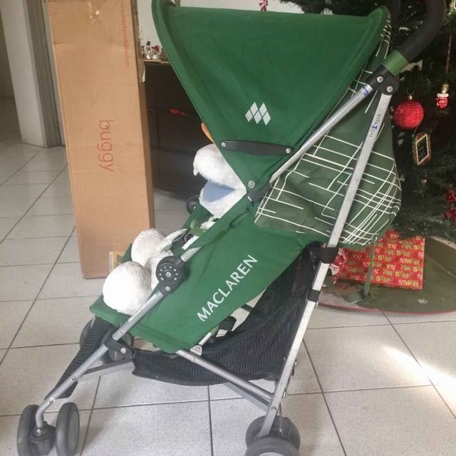 MACLAREN TRIUMPH UMBRELLA STROLLER (Category: Strollers) located in Quezon City. Submitted by patriciatan19 (Listing ID 1264359386, Image 2). Description: The last stroller we have to let go. We of course saved the best for last. Preloved Maclaren Triumph stroller (no box) Stock pics when the item is still new. Reclinable, umbrella type Age appropriate is 6mos to 55lbs kid Please expect normal signs of usage. Stored. "Child Weight: Although the T