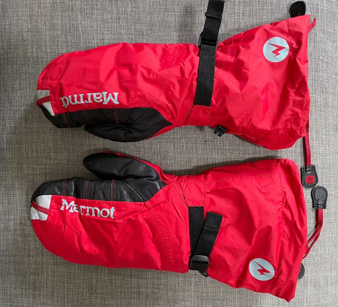 Marmot 8000M Gore tex mittens with removable liner Size M Sports
