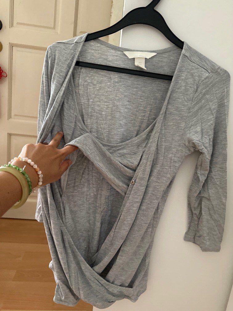 Maternity nursing top h and m size s Women s Fashion Maternity