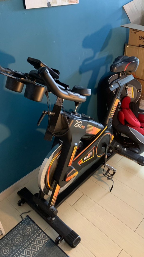 maxx ultra flex 3.0 spinning bike