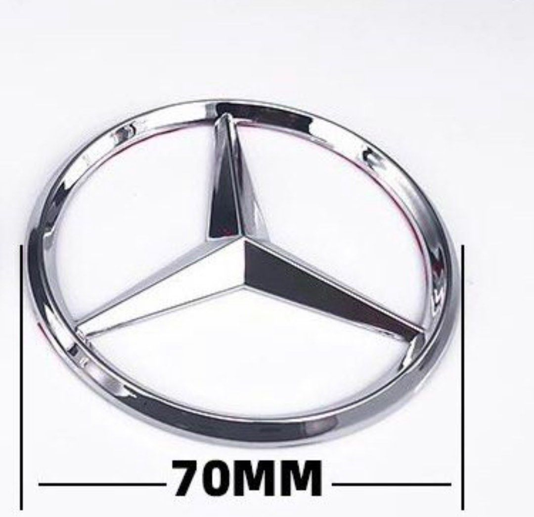 Mercedes engine cover emblem hotsell