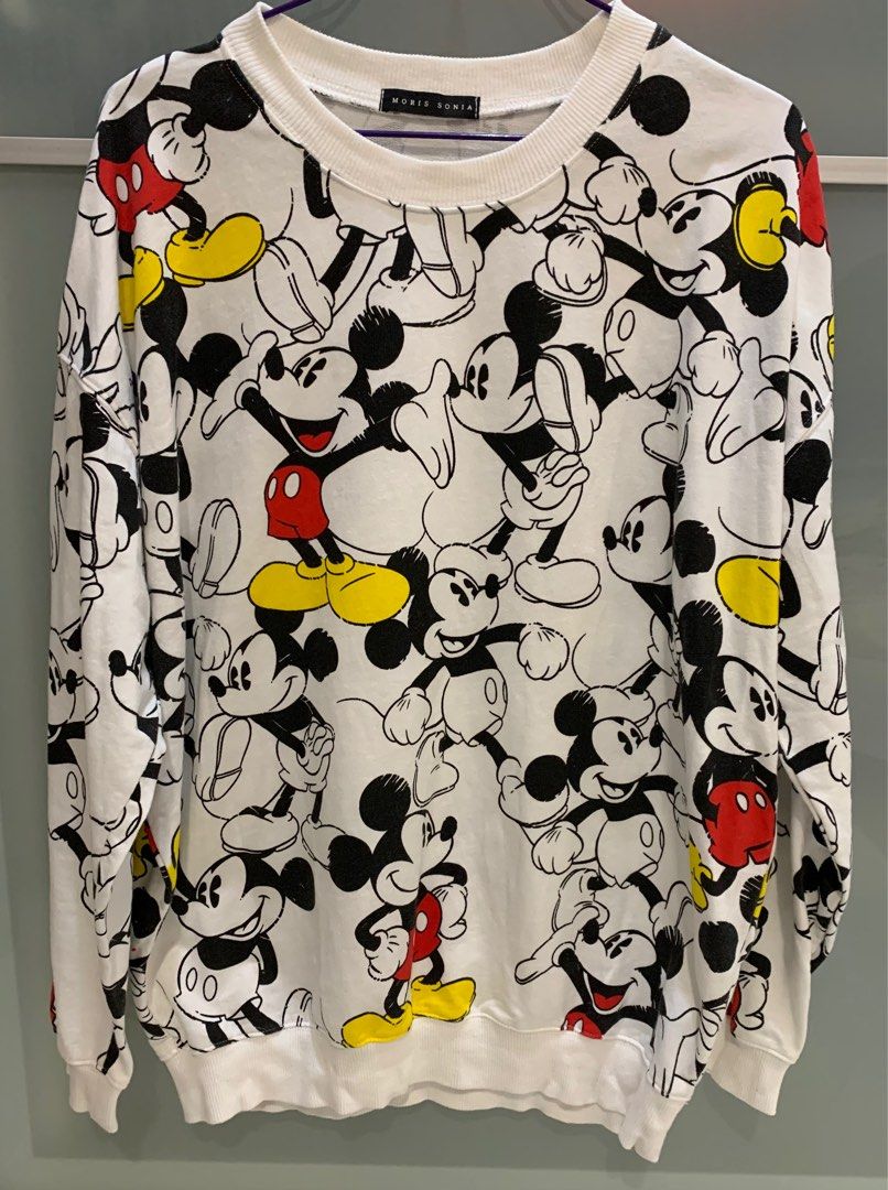 Mickey Mouse Pullover Women s Fashion Tops Longsleeves on Carousell