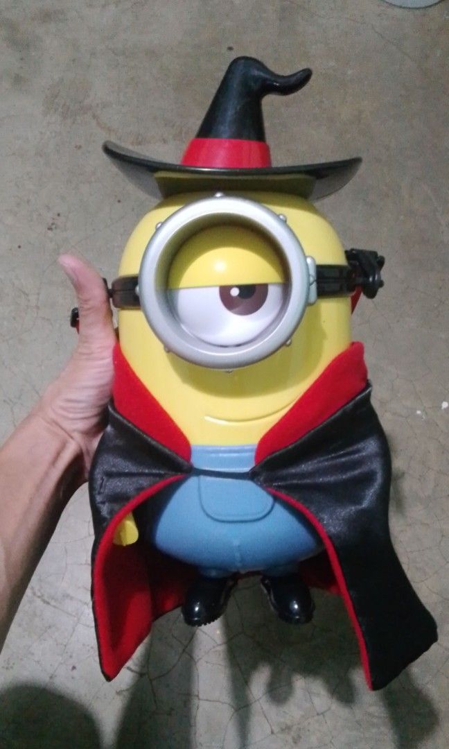 Minions Stuart Trick or Treat Popcorn Bucket 2016 Universal Studios