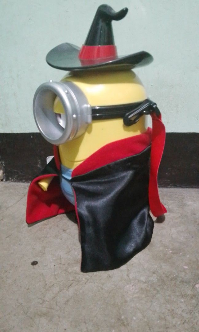 Minions Stuart Trick or Treat Popcorn Bucket 2016 Universal Studios