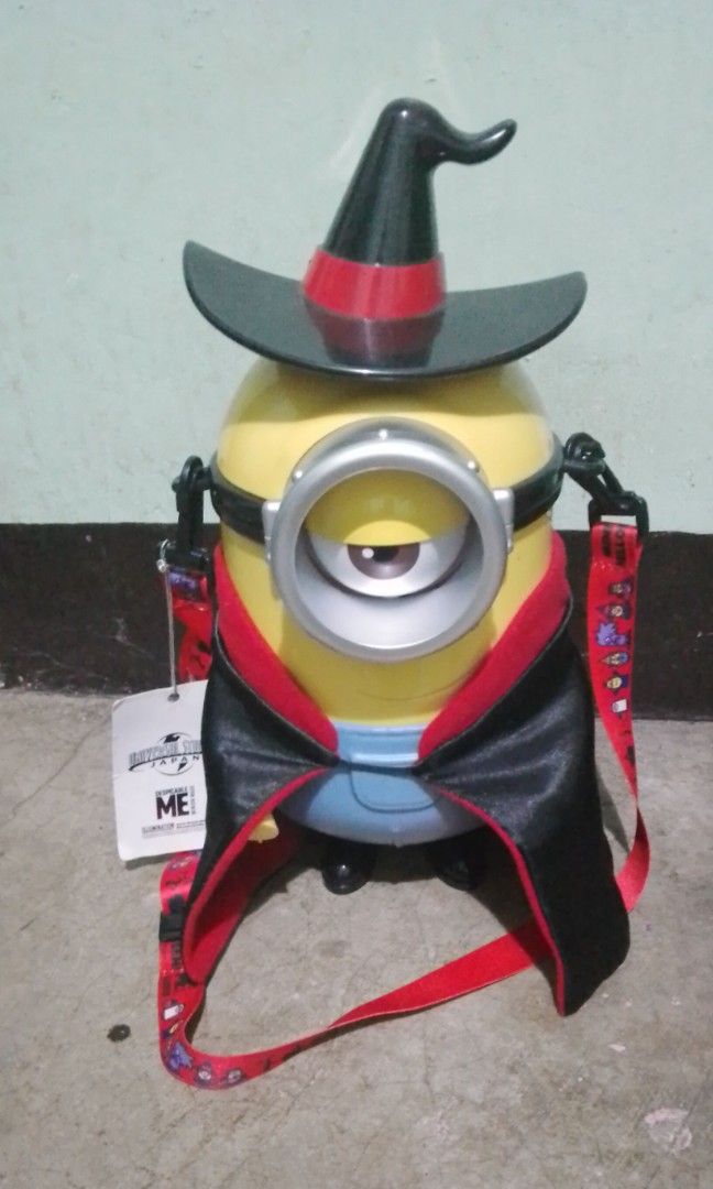 Minions Stuart Trick or Treat Popcorn Bucket 2016 Universal Studios