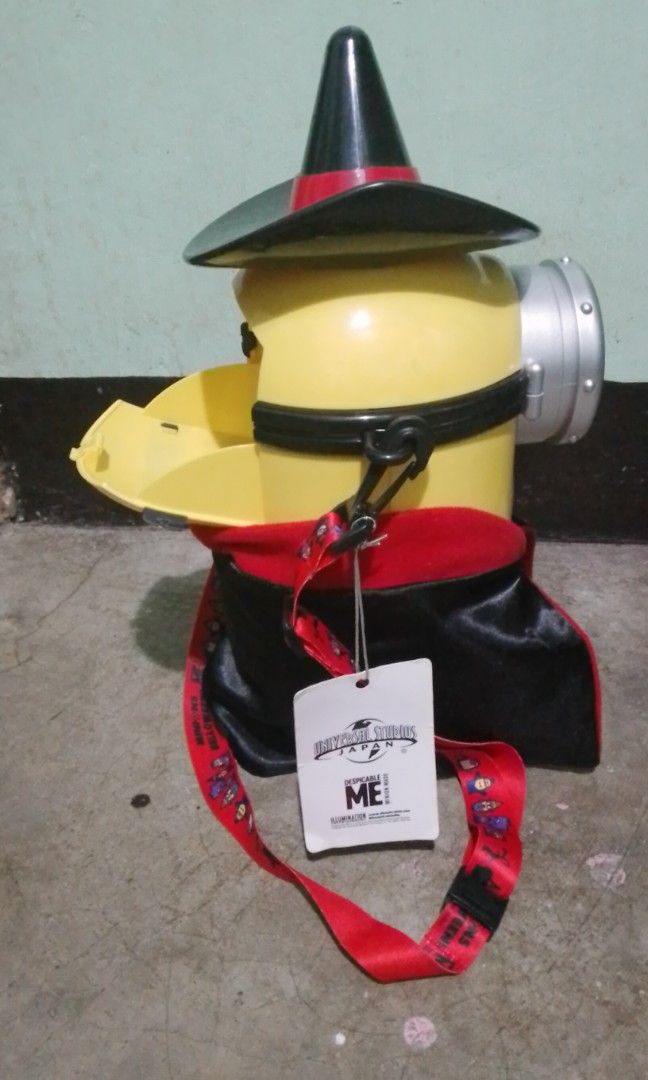 Minions Stuart Trick or Treat Popcorn Bucket 2016 Universal Studios