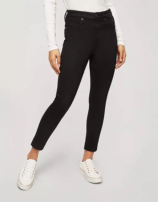 Miss selfridge Petite high waist skinny jeans Women s Fashion