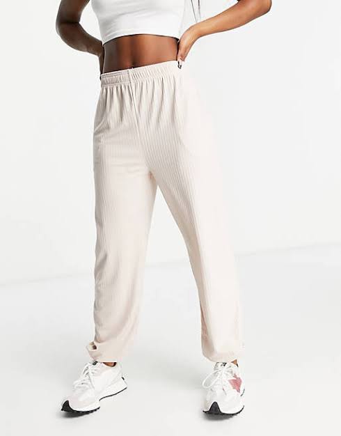 Missguided paper best sale bag joggers
