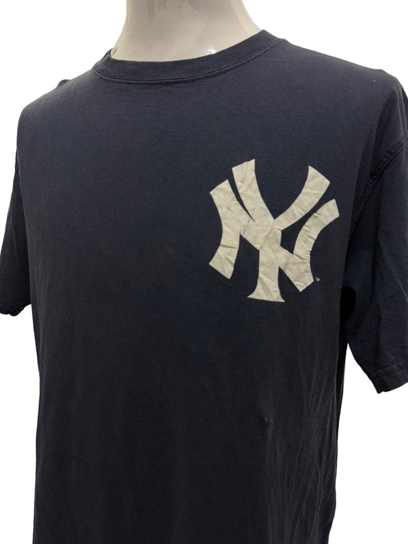 Majestic New York Yankees Sabathia Tee Shirt Men's Large Blue 海外