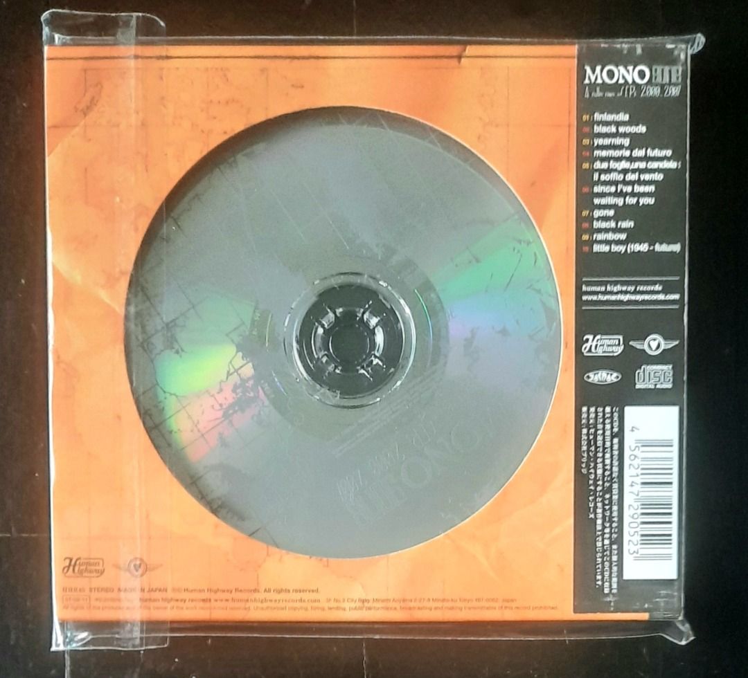 Mono – Gone - A Collection Of EPs 2000-2007 (Japanese Used CD. 2007  Pressing)