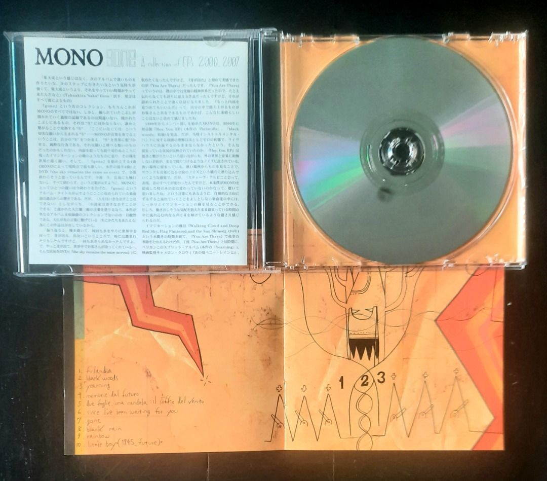 Mono – Gone - A Collection Of EPs 2000-2007 (Japanese Used CD. 2007  Pressing)
