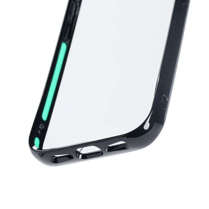 Mous iPhone 14 Pro case in Clarity (Category: Cases & Sleeves) located in Quezon City. Submitted by shelves.cb (Listing ID 1264385811, Image 2). Description: -For iPhone 14 Pro -Works with Qi wireless charging -Black T.P.U. frame -Unused, still has the box.