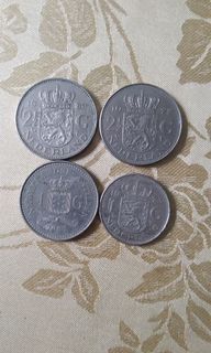 Netherland coins 4 pieces