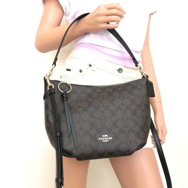 Coach signature shop small skylar hobo
