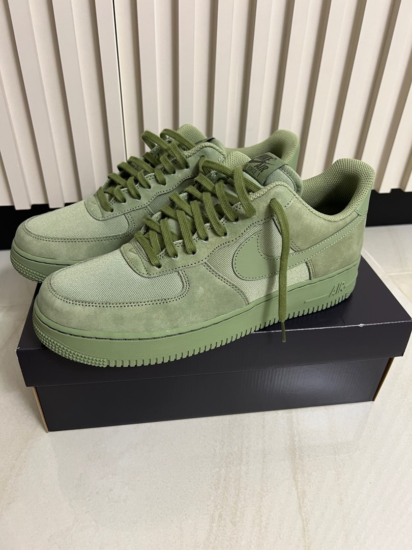 NIKE AIR FORCE 1 KHAKI GREEN US10 Men s Fashion Footwear
