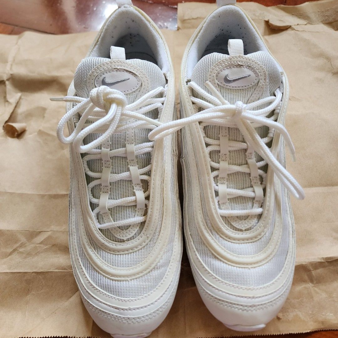 Nike air max outlet 97 triple white footlocker
