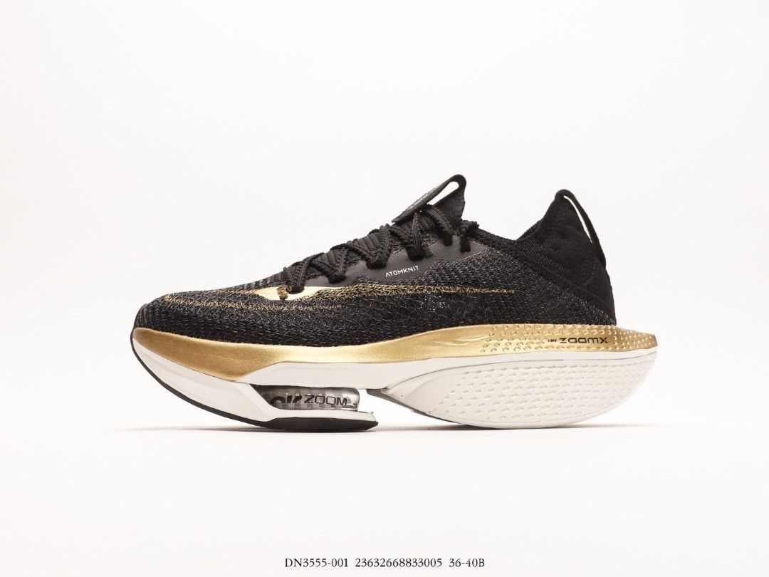 新品 WMNS AIR ZOOM ALPHAFLY NEXT% 黒金 23cm 新品 WMNS AIR ZOOM ALPHAFLY NEXT% 黒金 23cm