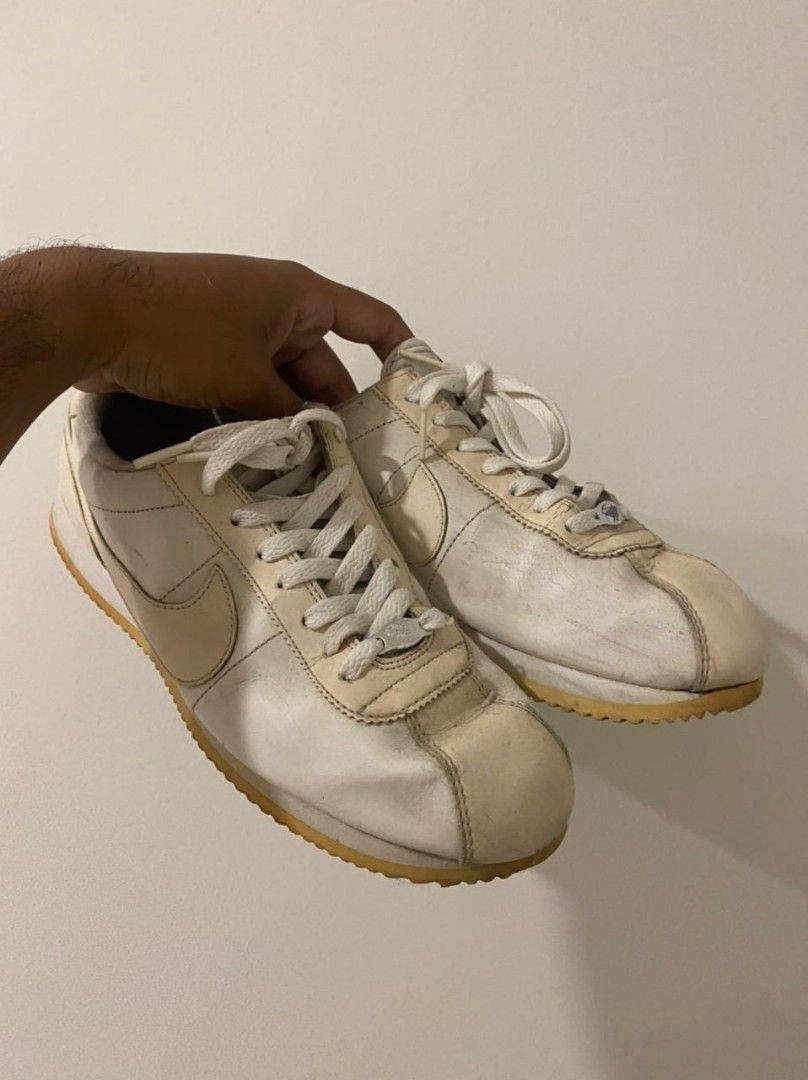 Nike classic on sale cortez all white