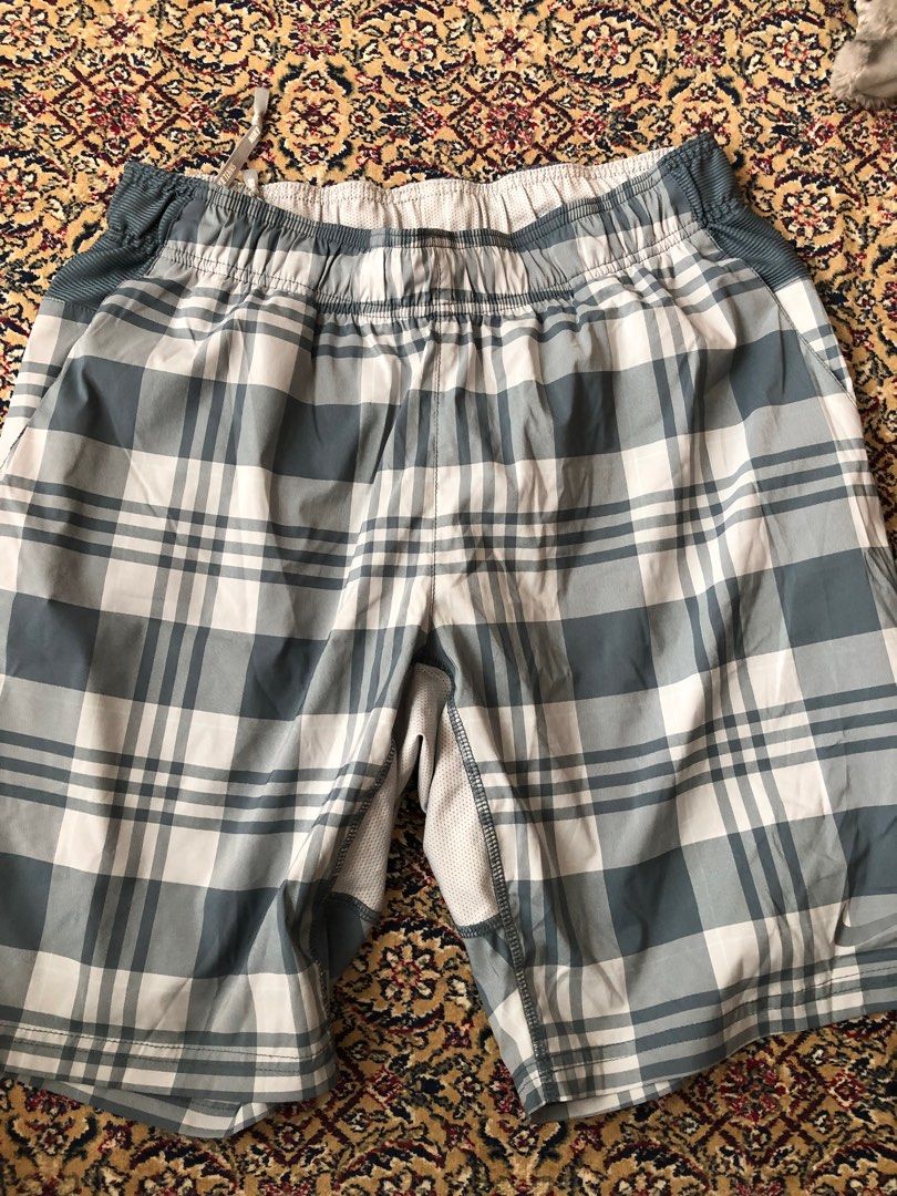 Nike plaid tennis shorts on sale