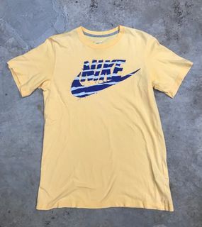 Nike Tees Yellow Preloved Fit S