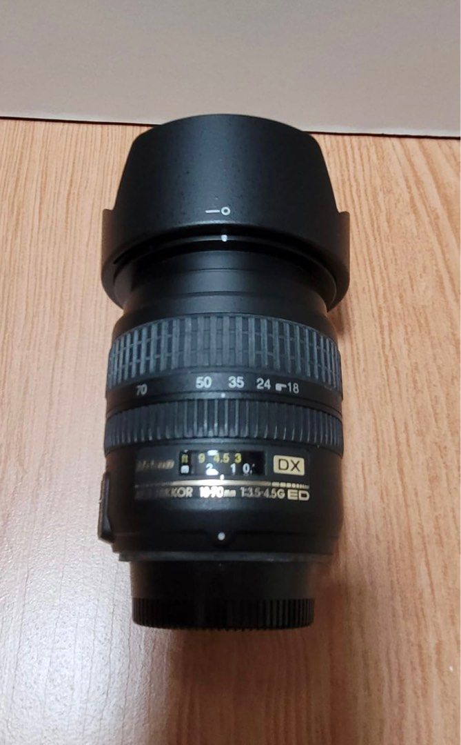 Nikon AF-S DX 18-70mm f3.5-4.5G ED, 攝影器材, 鏡頭及裝備- Carousell