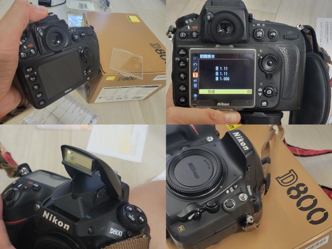 Nikon D800 + af 50 f1.8（附送af 70-300 f4-5.6 + CF 卡等配件