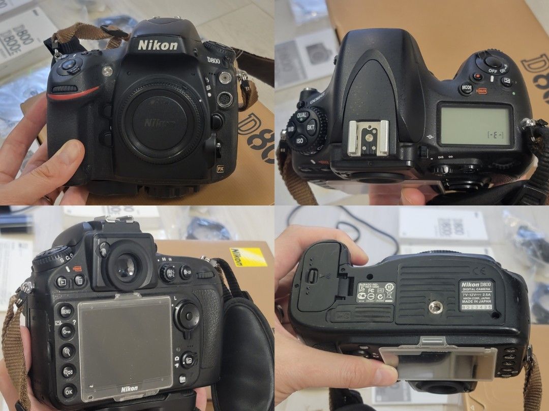 Nikon D800 + af 50 f1.8（附送af 70-300 f4-5.6 + CF 卡等配件