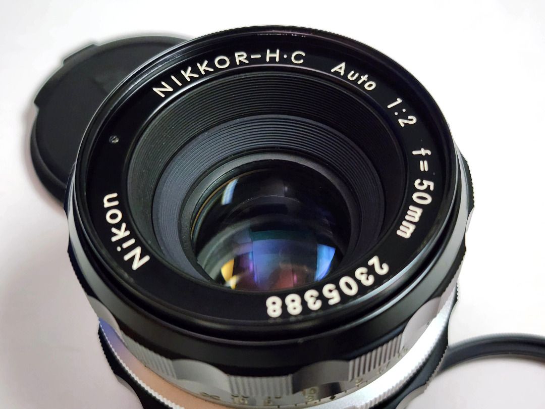 超美品 ニコン NIKKOR-H.C Auto 50mm f2 MF Y792-