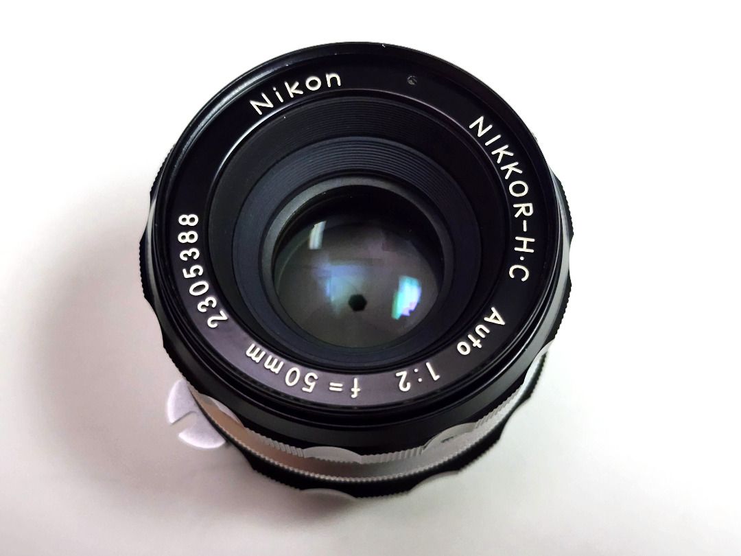 超美品 ニコン NIKKOR-H.C Auto 50mm f2 MF Y792-